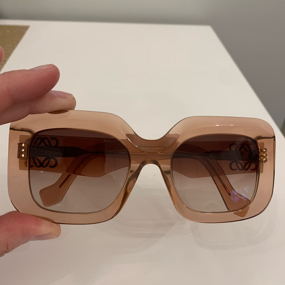 Loewe Sunglasses, made in Italy, warn a couple times, like new.